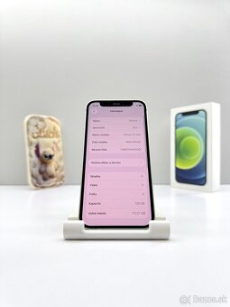 iPhone 12 MINI 128GB GREEN SUPER STAV NOVÁ BATÉRIA 100%+SKLO - 12