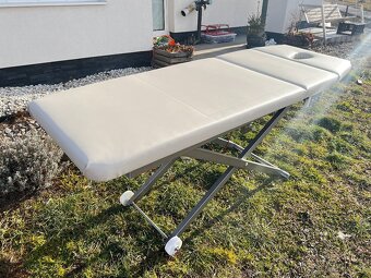 nové NEREZOVÉ elektrické masážne lehátko - 12