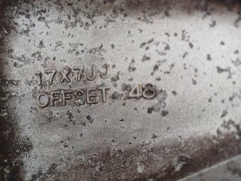 hlknikové disky org.Subaru-Forester--7Jx17-ET-48---5x100 - 12