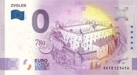 0 euro / 0 € souvenir bankovky 2023/1 - 12