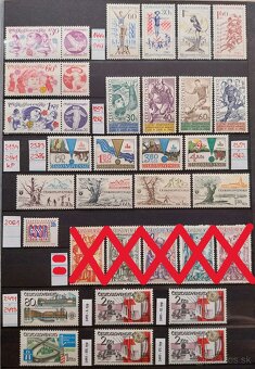 Známky ČESKOSLOVENSKO – 1 - 12