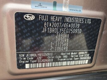 Subaru outback executive 2 D 2014/10 - 12