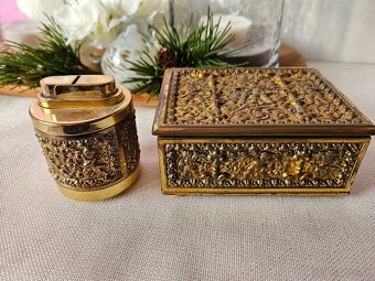 Mosadzné vázy, črepníky... - 12