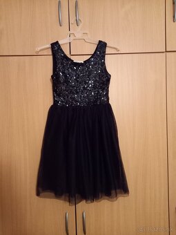 Dievčenské slávnostné šaty H&M veľ. 140 s bundičkou - 12