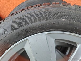 original disky 5x112 R16 s pneu 205/55 R16 - 12