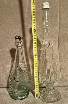 Zaujímavé fľašky, poháre. - 12
