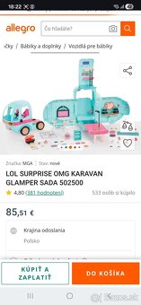 LOL Bábika Camping Karavan Auto - 12