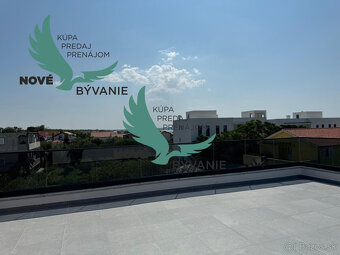 Novostavba apartmán 3x spálňa s 2x strešná terasa len 100m o - 12