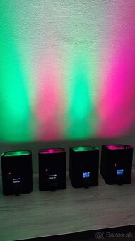 Led par 6x18w bateriový - 12