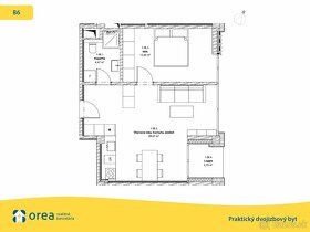 Praktický 2 - izbový byt v jedinečnom projekte Zelená lipa - 12