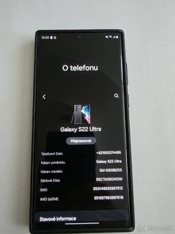 Samsung Galaxy S22 Ultra 12GB / 256GB - 12