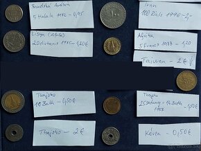 Zbierka mincí - Afrika a Ázia "arabské písmo" - 12