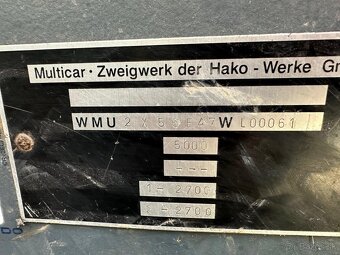 MULTICAR TREMO X56 2007 VIN 061 - 12
