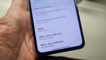 Redmi Note 14 modrý 128GB - zánovný - 12