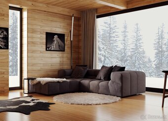 Nadčasový projekt chalety pod Gerlachom s krásnym výhľadom - 12