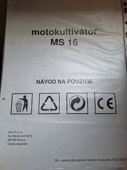 Predám Rotavátor - 12