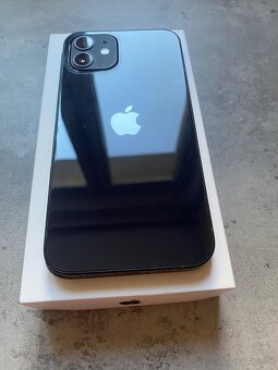 Iphone12 čierny ,100%zdravie - 12