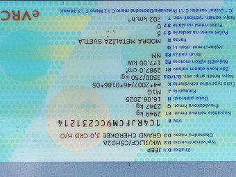 Jeep Grand Cherokee OVERLAND 2012 - 12