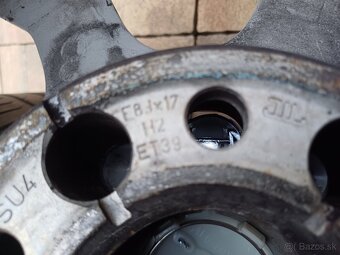 Orig.hlinikove disky Audi Q5-8Jx17-ET-39-5x112 - 12