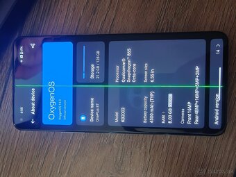 Oneplus 8T 8/128GB 100% funkčný ale má zelenú čiaru - 12