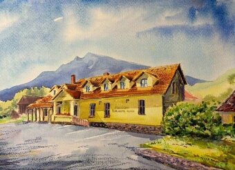 NOVÉ nádherné AKVARELOVÉ maľby - 12