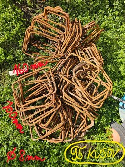 Predám betonársku oceľ-roxory a strmene - 12