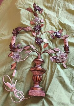 Elegantná nástenná Lampa/Svietnik - 12