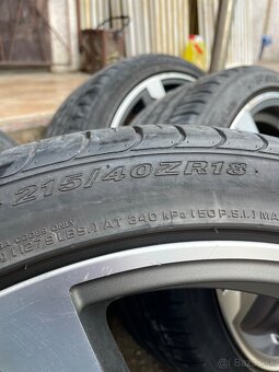 5x112 r18 elektróny Rondell + letné pneu 215/40 ZR18 Nexen - 12
