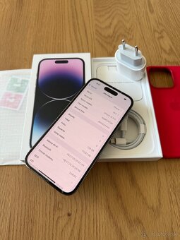 iPhone 14 Pro 128 gb Deep Purple v záruke + príslušenstvo - 12