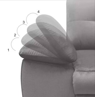 Sedačka rozkladacia nová - 12