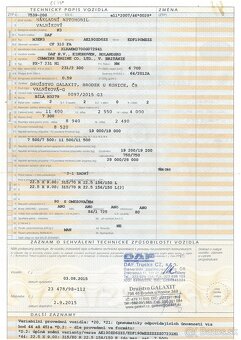 DAF CF 310 FA SPACE CAB EURO 6 - valník s plachtou - 12