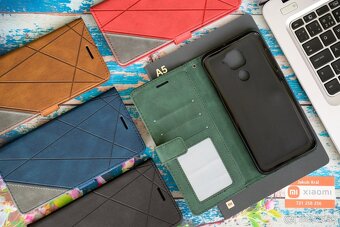 Dvojfarebné zatváracie puzdro pre Xiaomi, Redmi, Poco - 12