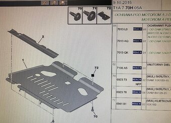 Časti skeletu karoserie vozidiel Peugeot - 12