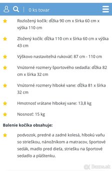 Predám kočík moon nuova 2020 2 kombináciu - 12