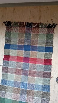 Starý ručne tkaný koberec... - 12