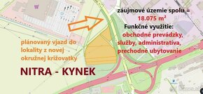 Na predaj pozemok 18.075 m2, Nitra – Kynek, Mlynárce - 12