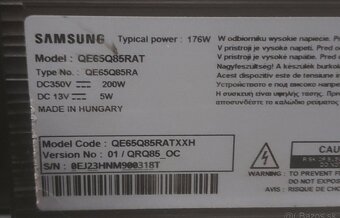 Samsung QE65Q85RAT 4K Smart časti - 12