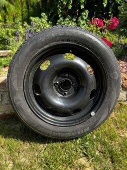 Nový plechový disk + guma Firestone ako rezerva (205/55 R16) - 12