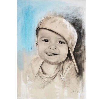 Kreslenie / maľba portrétov a iné - 12