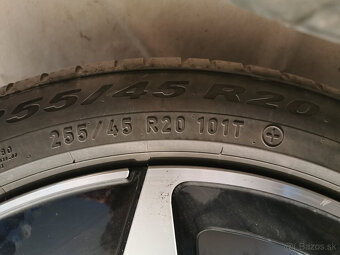 VW ID.4 ID.5 - originál 20" alu disky s letnými pneu - 12