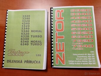 NAJLACNEJŠIE príručky pre Zetor, kombajn a všetky stroje - 12