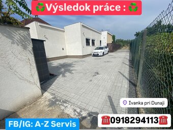 Minibager/Odvoz odpadu- Zemné/Búracie práce - 12