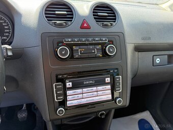 ► VW CADDY MAXI 2,0 TDI 4x4 - PARK. SENZORY, NEZAV. TOPENÍ ◄ - 12