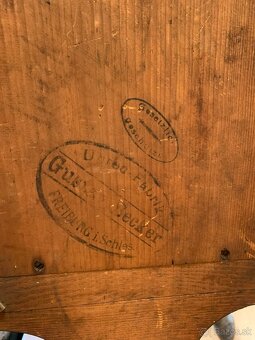 Starožitné nástenné hodiny - Gustav Becker - 12