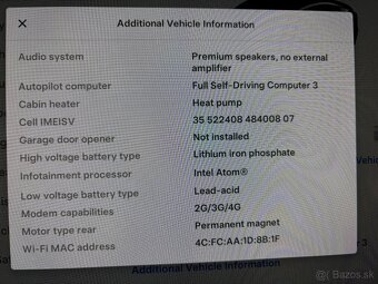 Tesla Model 3 SR+ Refresh 55kWh LFP 08/2021 77tisic km - 12
