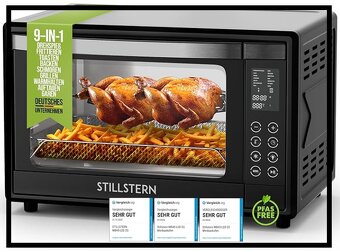 PREDÁM - Digitálna mini rúra s konvekciou (45 litrov) - 12