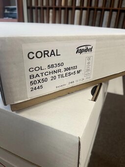 Kobercové štvorce Coral/Cobalt sdn rôzne farby - 12