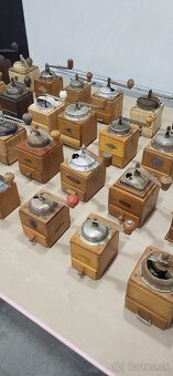 Staré vintage mlynčeky na kavu - 12
