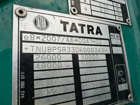 TATRA s hydraulickou rukou 6x6 + RCH náves - 12