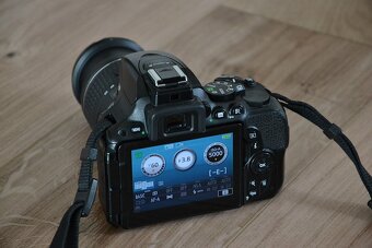 Nikon D5500 - wifi - dotyk. display - nafotene len 12 tisic - 12